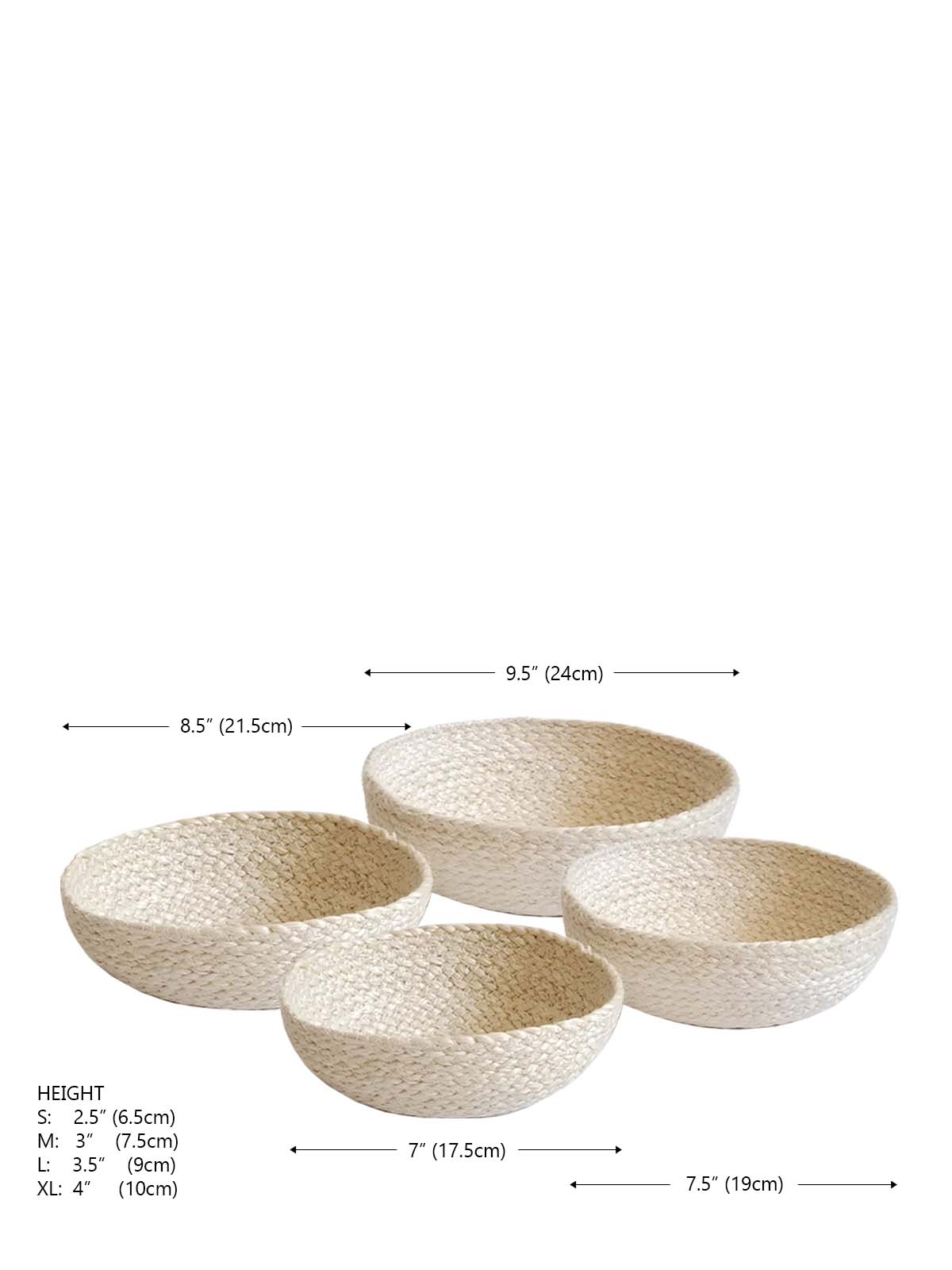 Kata Candy Bowl - White (Set of 4)